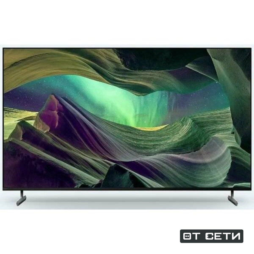 Sony Телевизор 55" 4K UHD, черный #1