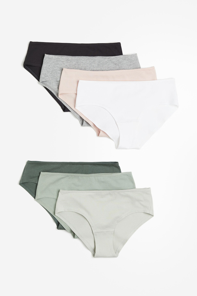 Комплект трусов хипстеры H&M Ladies Briefs, 7 шт #1