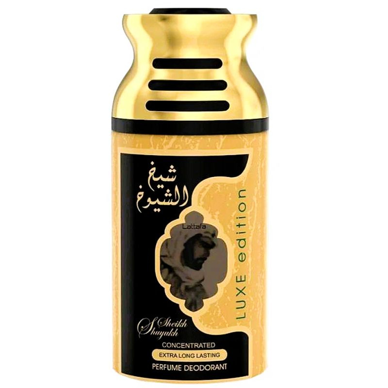 Парфюмированный спрей для тела (дезодорант) SHEIKH AL SHUYUKH LUXE / Шейх Аль Шуюх Люкс Lattafa Perfumes #1