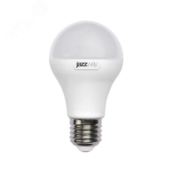Лампа JazzWay светодиодная LED 12w E27 4000K груша 230/50 5019607 #1