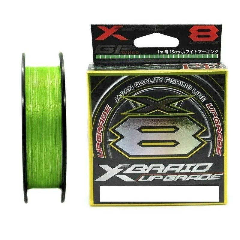 Шнур плетеный YGK X-Braid Upgrade X8 #0.8 (200 м, 0.153 мм, 7.2 кг) #Green #1