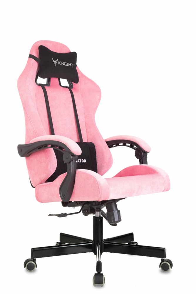 KNIGHT Игровое компьютерное кресло, розовый #1