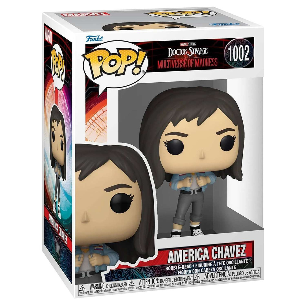 Фигурка коллекционная Funko POP! Bobble Marvel Doctor Strange in the MoM America Chavez (1002) 60920 #1