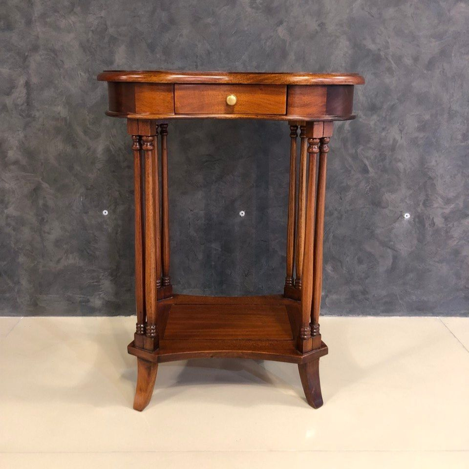 Domkorleone Приставной столик Столик приставной из красного дерева (mahogany wood), 56х38х70 см  #1