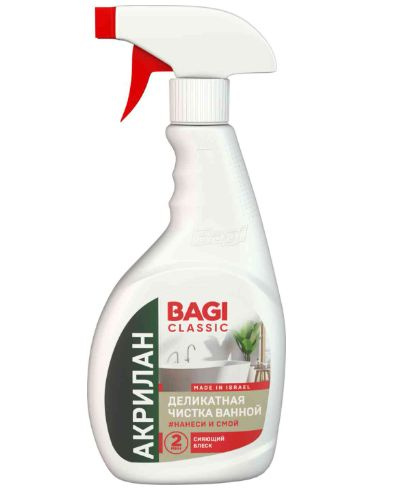 Чистящее средство Bagi Classic Акрилан деликатная чистка ванной, 400 мл  #1