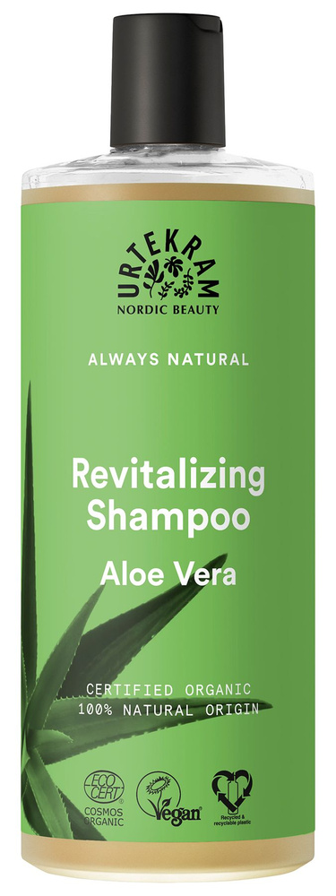Urtekram Органический шампунь для нормальных волос Алоэ Вера 500 мл  #1