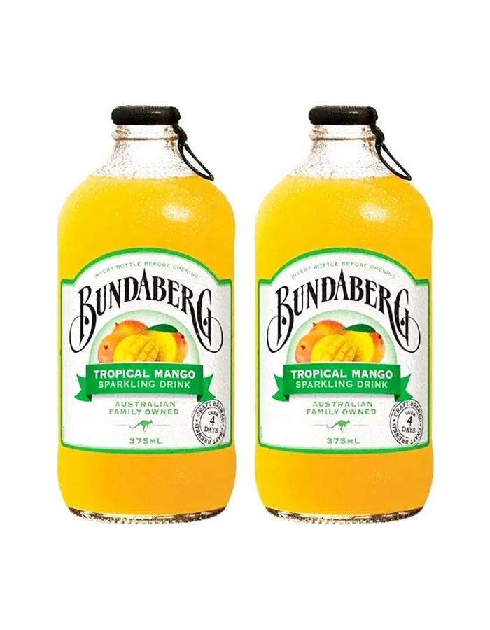Газированный напиток Bundaberg Тропический манго, 2 шт x 375 мл  #1
