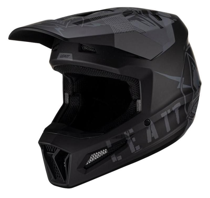 Leatt Шлем кроссовый Moto 2.5 Helmet Stealth V24, M #1