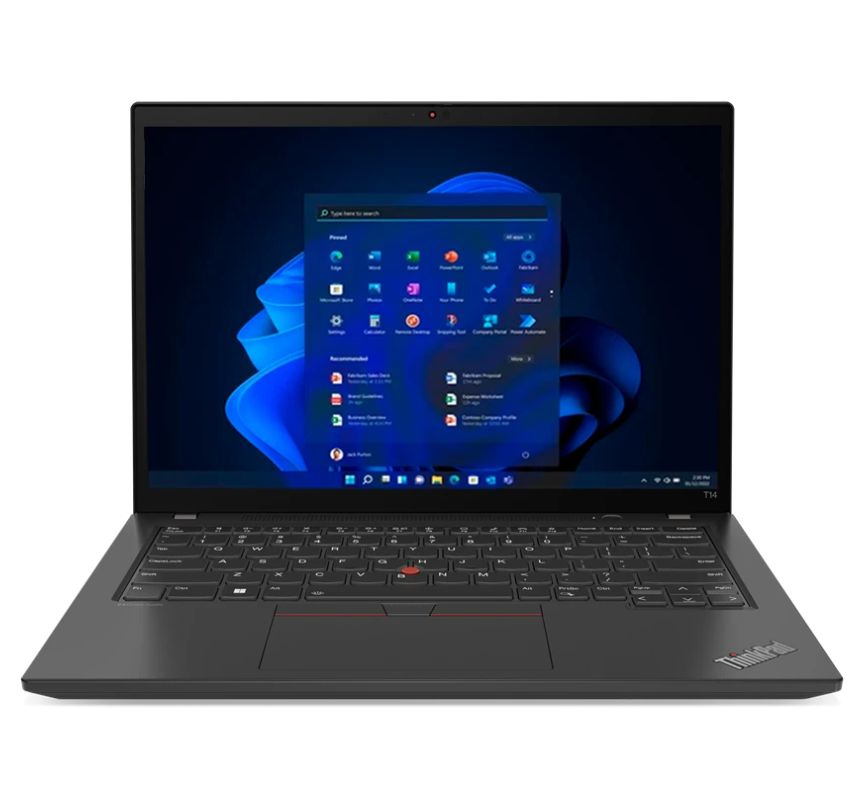 Lenovo Lenovo ThinkPad T14 Gen 4 (21HD004MRT) Ноутбук 14", Intel Core i7-1355U, RAM 16 ГБ, SSD 512 ГБ, #1