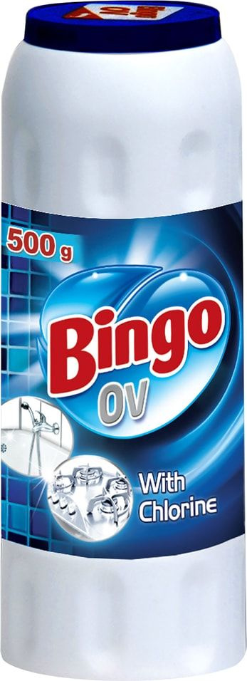 Порошок чистящий Bingo Хлор 500г х 2 шт #1