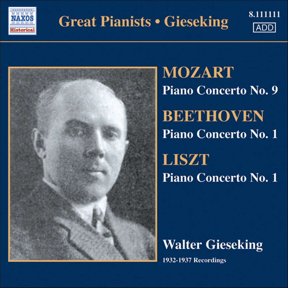 V/C-Piano Concertos*Mozart Beethoven Liszt-Gieseking < Naxos CD Deu (Компакт-диск 1шт) #1