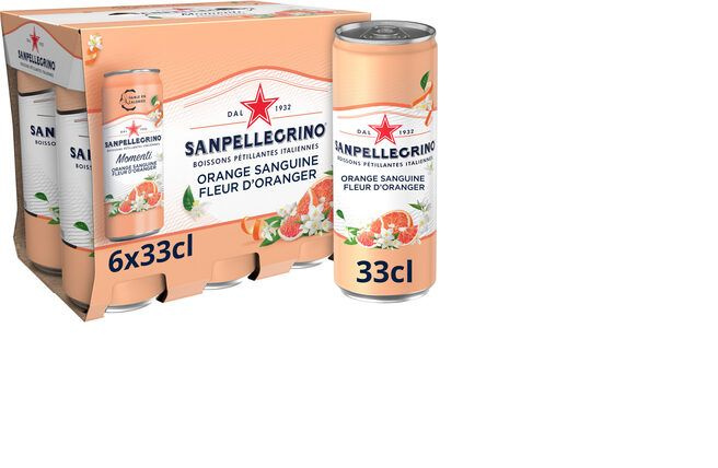 Sanpellegrino со вкусом красного апельсина и соцветия цитрусовых, 6 шт. x 330 мл.  #1