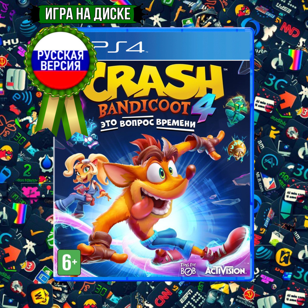 Игра для PS4* "Crash Bandicoot 4" (PlayStation 4; PlayStation 5; Русские субтитры)  #1