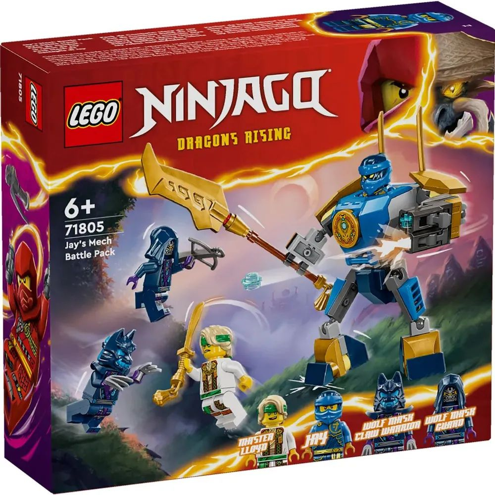 Конструктор LEGO Ninjago 71805 Боевой набор мехов Джея #1