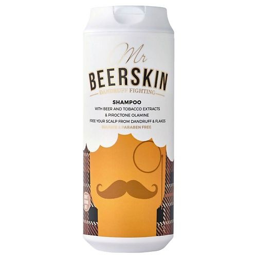 BEERSKIN Шампунь с пивными экстрактами, против перхоти Mr Beerskin Dandruff-Fighting Shampoo, 440 мл #1