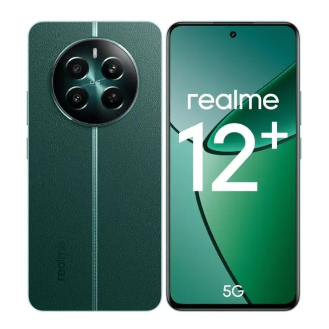 realme Смартфон 12+ 5G 12/512 ГБ, зеленый #1