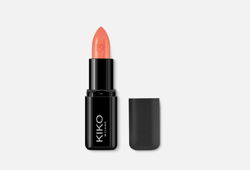 Насыщенная и питательная помада с ярким финишем KIKO MILANO SMART FUSION LIPSTICK - 409, Peach  #1