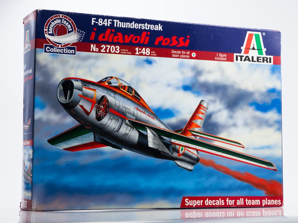 Сборная модель самолета Italeri Самолет F-84F Thunderstreack, масштаб 1/48  #1