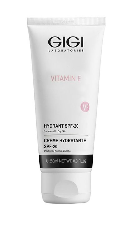 Крем для сухой кожи лица с витамином GiGi Vitamin E Hydratant SPF20 250 мл  #1