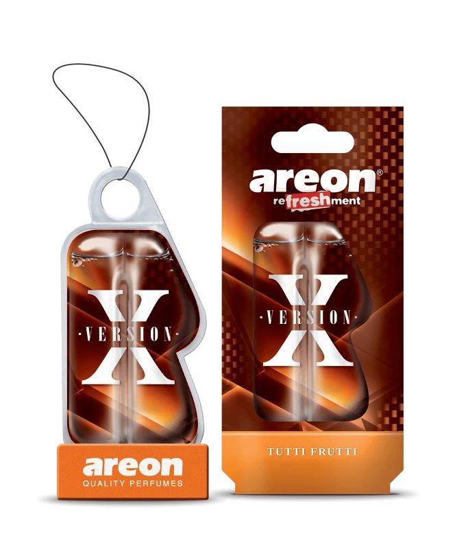 Ароматизатор для автомобиля AREON LIQUID 5 ML X-Version Тутти фрутти  #1