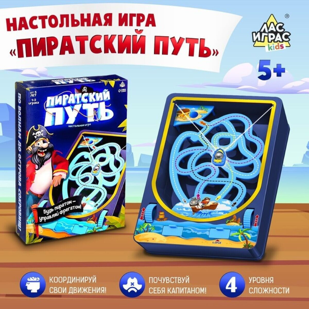 Настольная игра Пиратский путь #1