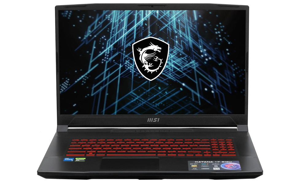 MSI GF76 Katana B12UCX-1004XRU черный 9S7-17L541-1004 Игровой ноутбук 17.3", Intel Core i5-12450H, RAM #1