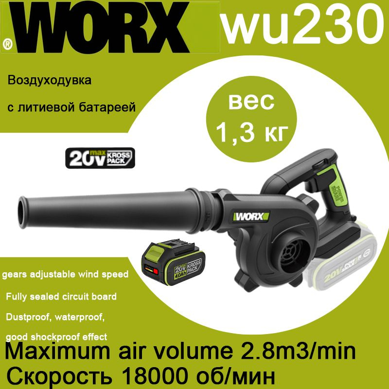 Worx Воздуходувка #1