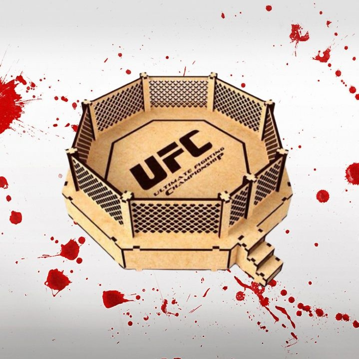 UFC АРЕНА конструктор деревянный #1