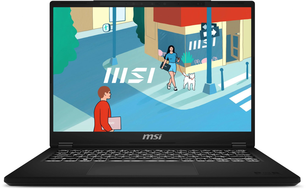 MSI 14 H D13MG-090RU Ноутбук 14", Intel Core i5-13420H, RAM 16 ГБ, SSD, Intel UHD Graphics, Windows Pro, #1