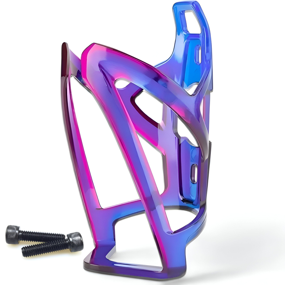 Держатель бутылок и фляг для велосипеда 0.5 - 1л., цвет: violet ultra (в комплекте с крепежом М5х12) #1