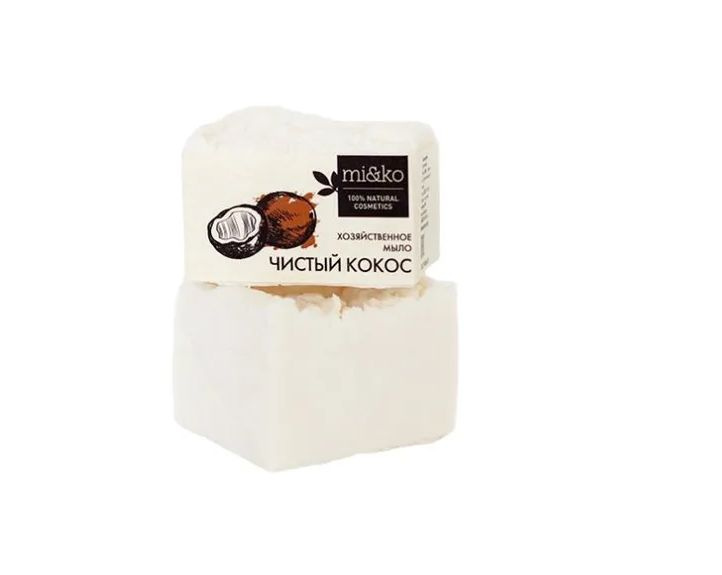 Mi&Ko Хозяйственное мыло Чистый кокос, 175 г #1