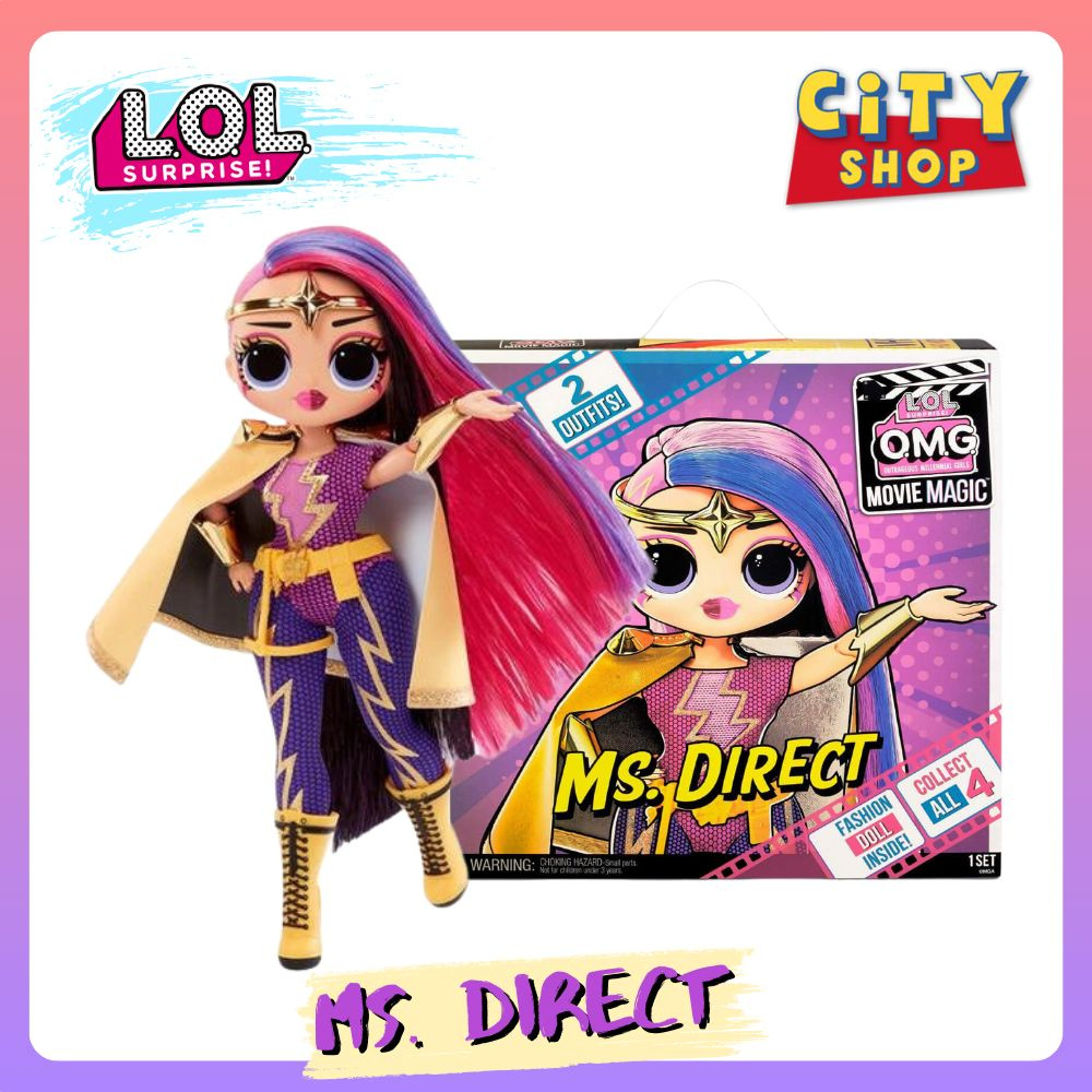 Кукла L.O.L. Surprise! OMG Movie Magic Ms. Direct - Магия Кино Мисс Директ #1