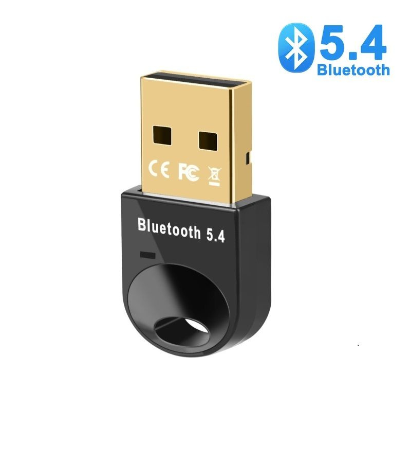 Адаптер USB Bluetooth 5.4 донгл EDR BLE, блютуз адаптер, KS-is #1