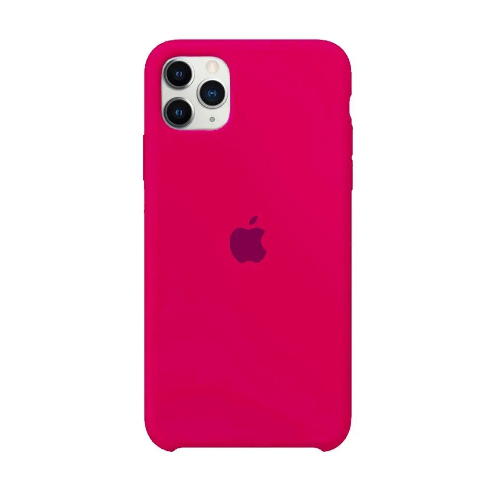 Силиконовый чехол с логотипом на Айфон 11 Про / Silicone Case iPhone 11 Pro  #1