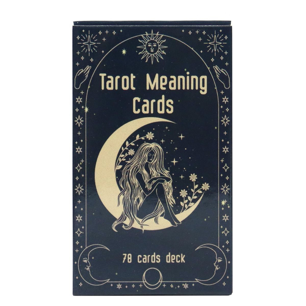 Карты Таро Meaning Cards Tarot 10.3*6 см 78 карт. JH #1