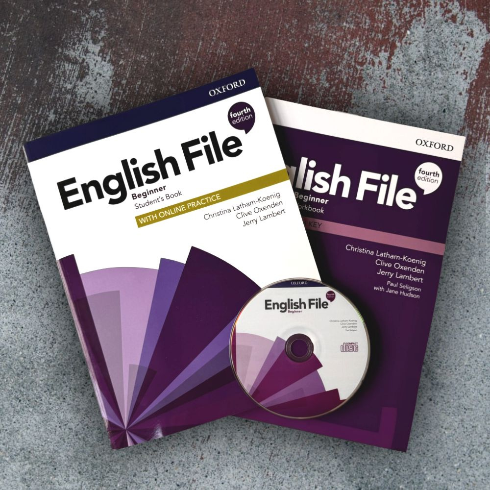 English File Beginner (4th edition). Student's Book+Workbook+CD #1