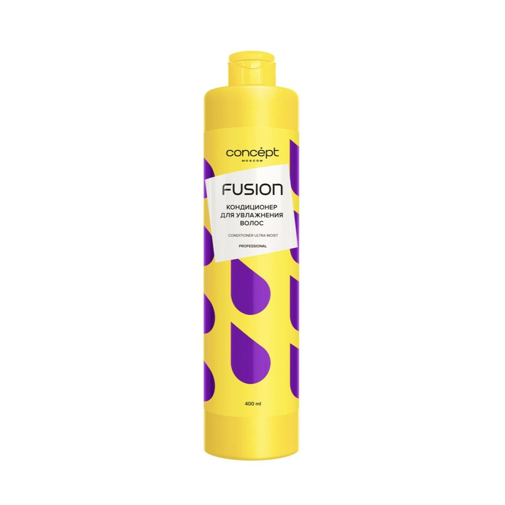 Concept Fusion Кондиционер для увлажнения волос ULTRA MOIST, 400 мл #1