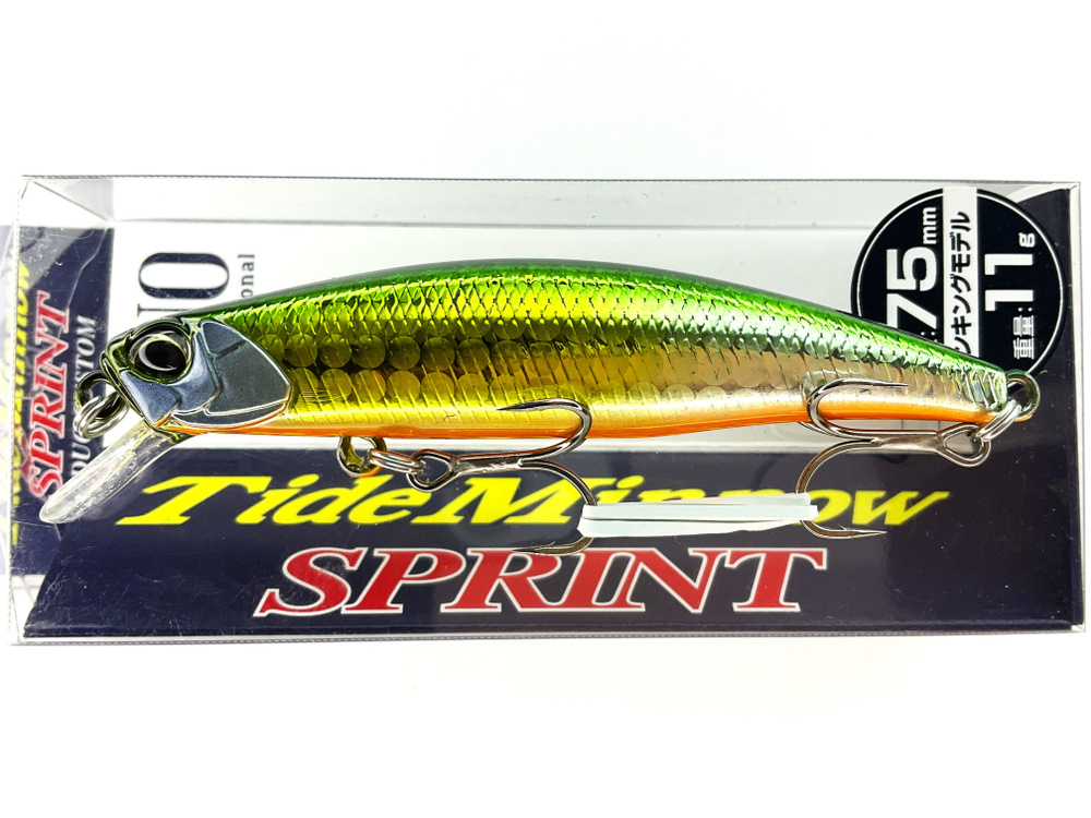 Duo Tide Minnow Sprint 75S (тонущий) 11гр - Щука, Окунь. Судак, Жерех. #1