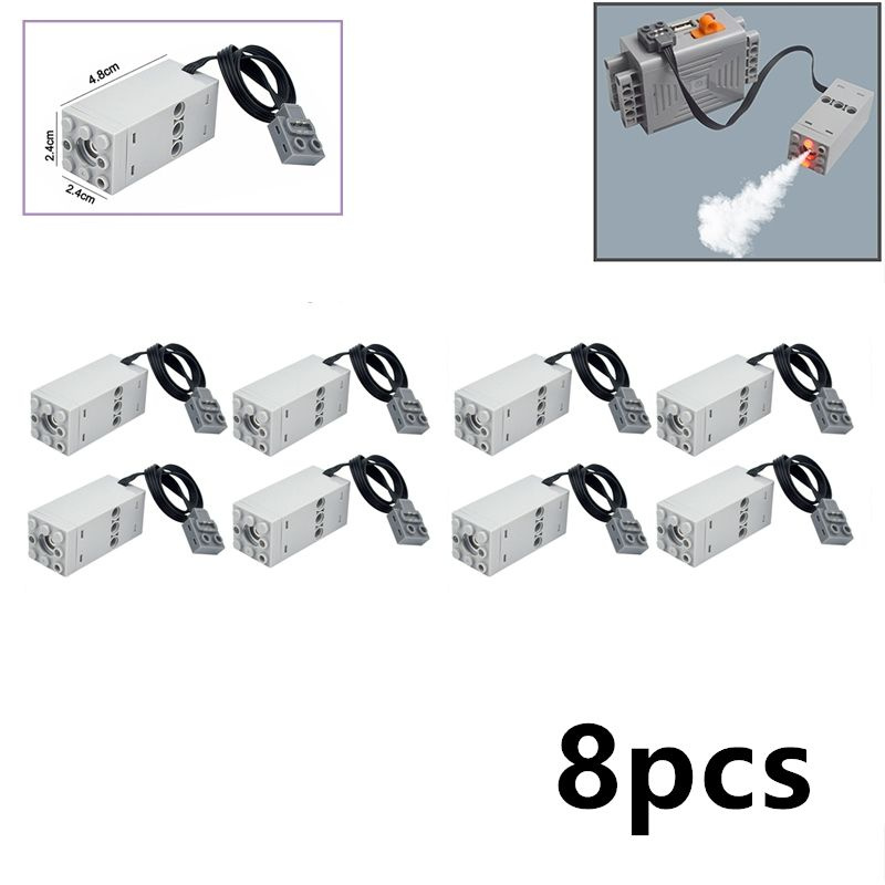 Технический мотор-распылитель, кирпичи MOC, многофункциональный инструмент, детали сервопоезда, строительные #1