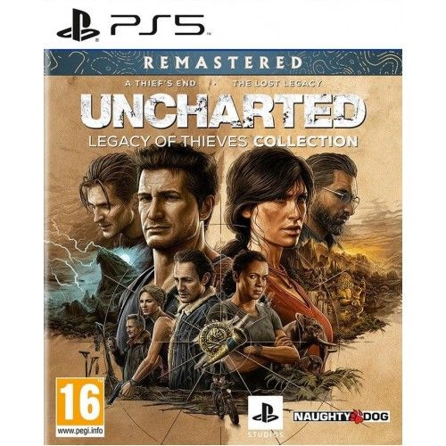 Видеоигра Uncharted: Наследие воров. Коллекция (русская версия) (PS5)  #1