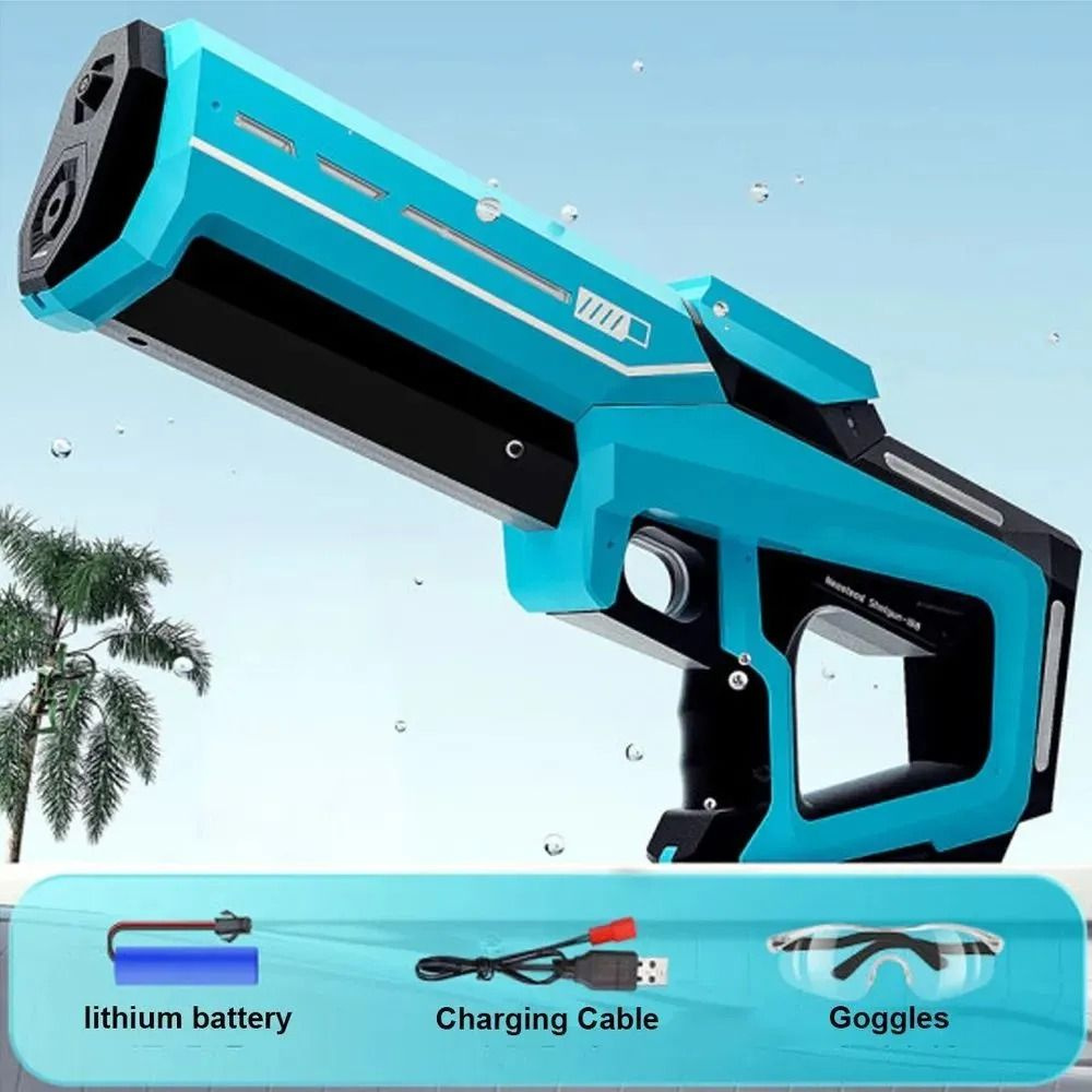 Электрический водяной пистолет Xiaomi Xiaomuma Electriс Water Gun (8808-60B) Blue  #1