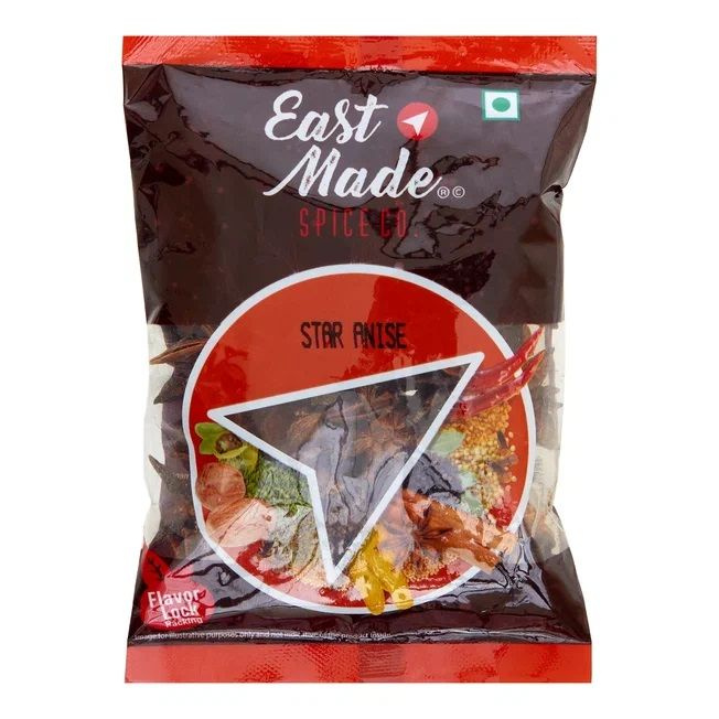 EASTMADE SPICES Star anise Анис целый 50г #1