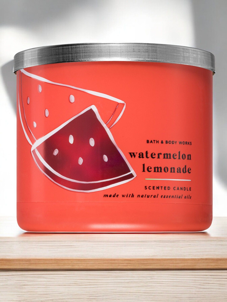 WATERMELON LEMONADE Bath & Body Works ароматическая свеча #1