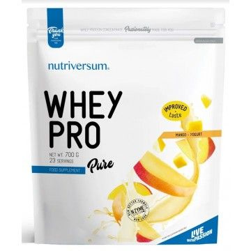 PURE WHEY Pro (сывороточный протеин, белок) 700 грамм Nutriversum #1