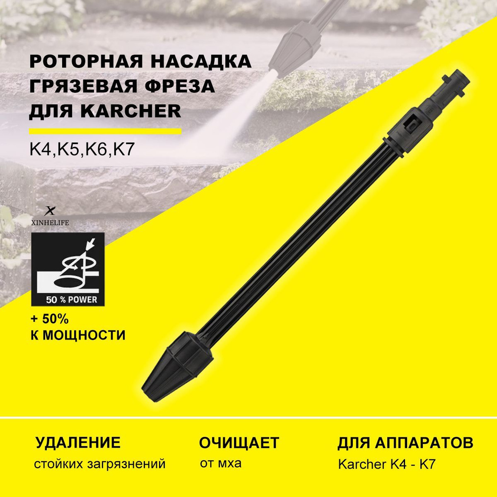 Грязевая фреза (турбонасадка) для мойки высокого давления,Karcher (Серия K),Lavor  #1