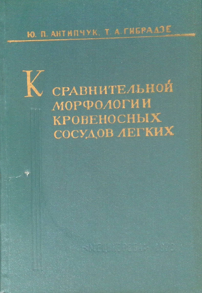 К сравнительной морфологии кровеносных сосудов легких  #1