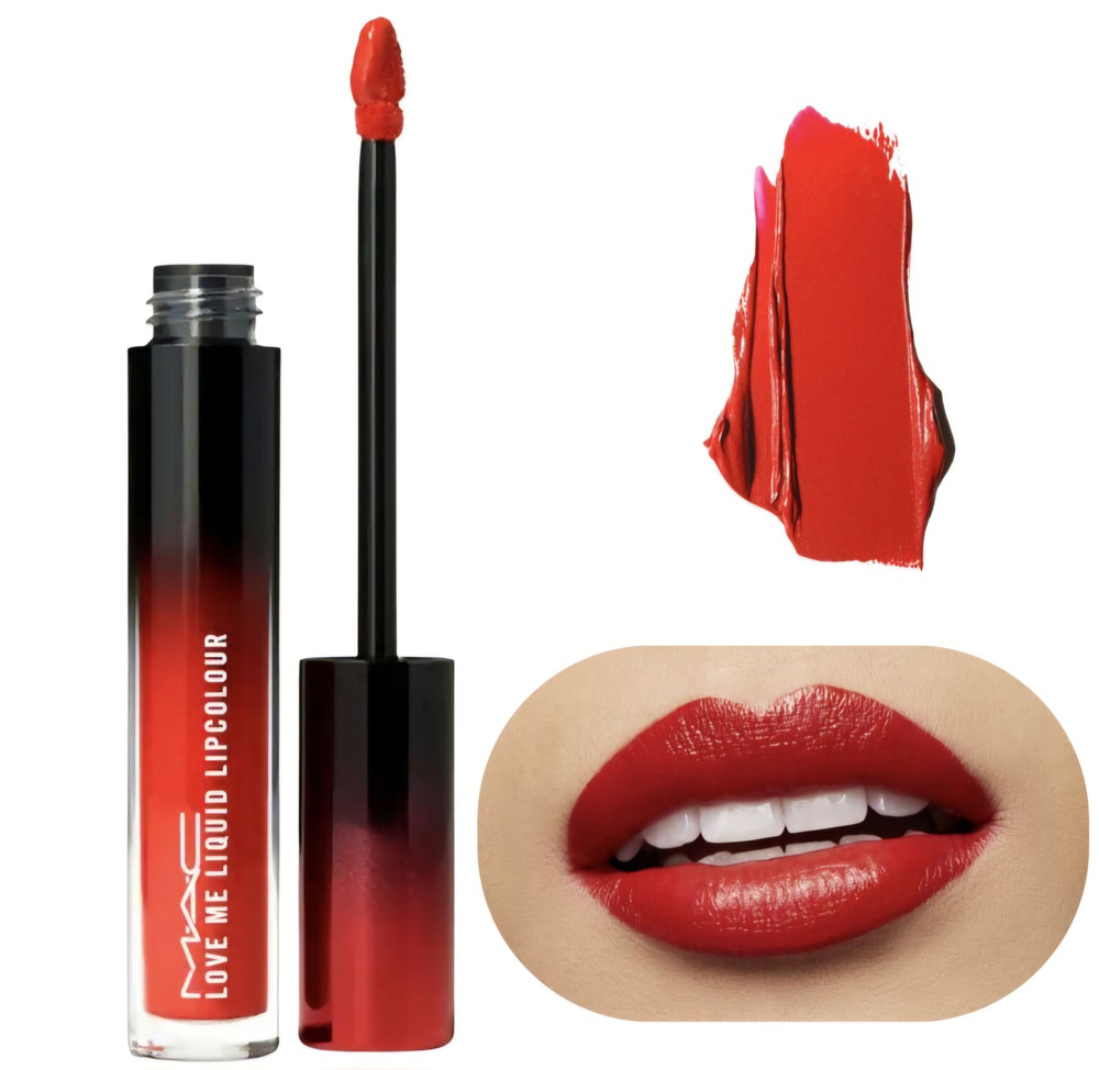 MAC love me liquid lipcolour жидкая губная помада Yeah I'm fancy #1