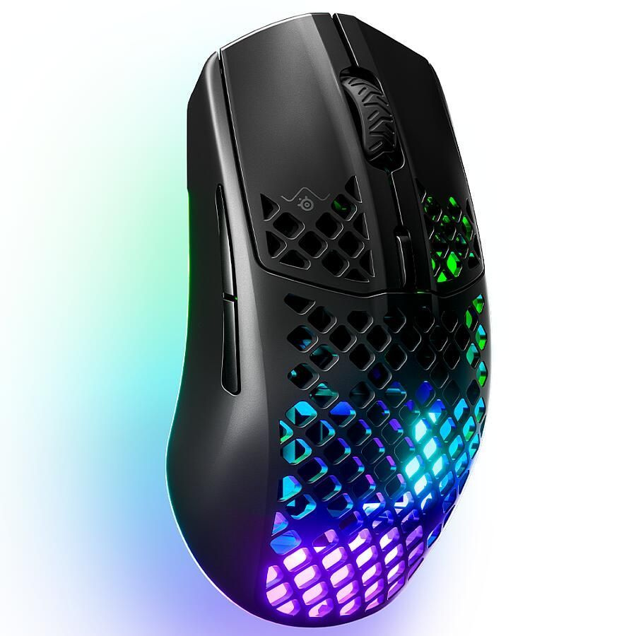 SteelSeries Игровая мышь беспроводная Aerox 3 Wireless (2022), черный #1