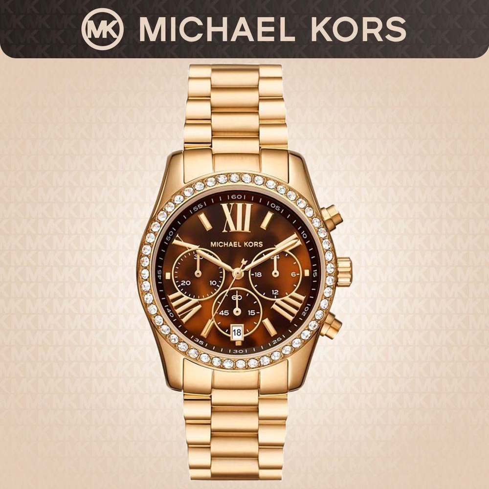 Наручные часы Michael Kors MK7276. Часы наручные женские кварцевые классические Майкл Корс. Со стрелками, #1