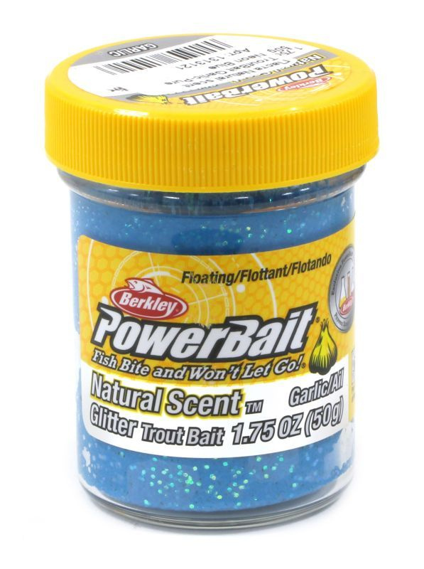 Паста Berkley Natural scent TroutBait Garlic-Pure Neon Blue #1